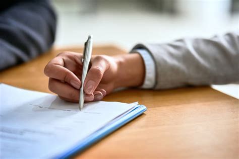 signed form stock  pictures royalty  images istock