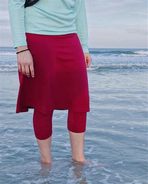 Revolutionizing Swimwear The Igirl Swim Skirt With Leggings Redefines Modesty And Style