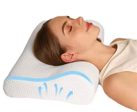 Ортопедическая подушка Memory Pillow Анатомическая подушка для сна ...
