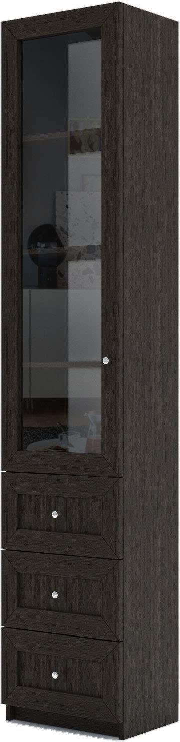 Купить Шкаф пенал Билли 59 венге дизайн IKEA - Шкаф пенал Билли 59 ...