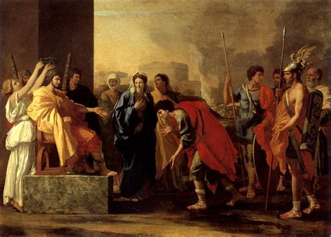 The Continence of Scipio, 1640 - Nicolas Poussin - WikiArt.org