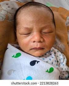 baby sleeping soundly royalty  images stock