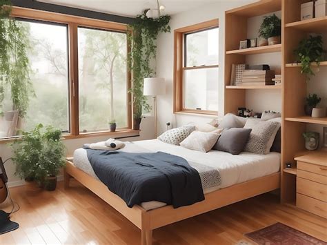 Premium AI Image | Setup Bedroom
