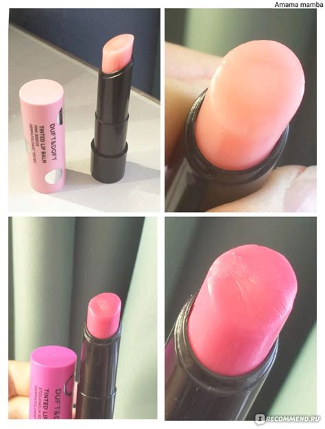 Бальзам для губ DUFT & DOFT tinted lip balm pink breeze - «Тинт с ...