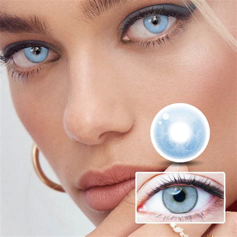 blue prescription contacts