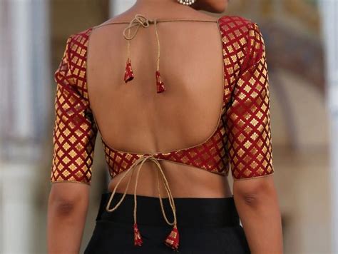 25+ Attractive Trending Banarasi Saree Blouse Design For Women Trending ...
