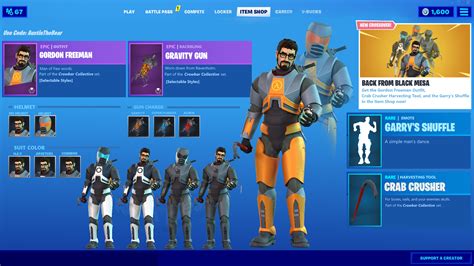 Gordon Freeman Skin Concept : r/FortNiteBR