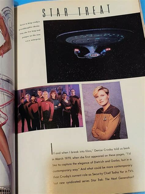 Playboy Magazine MAY1988-DENISE CROSBY(FROM STAR TREK THE NEXT