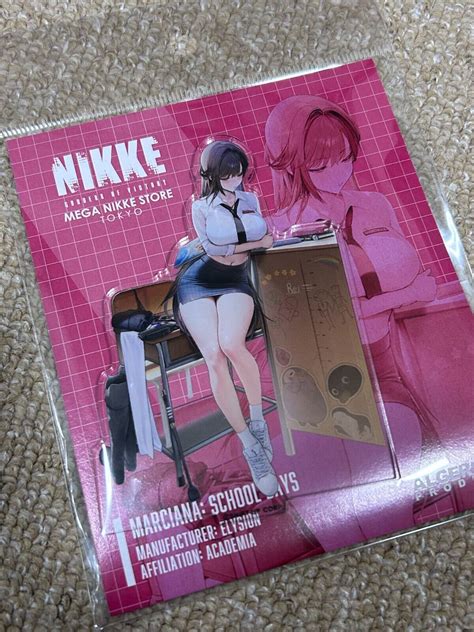 NIKKE GODDESS OF VICTORY MEGANIKE STORE Limited Edition MARCIANA School