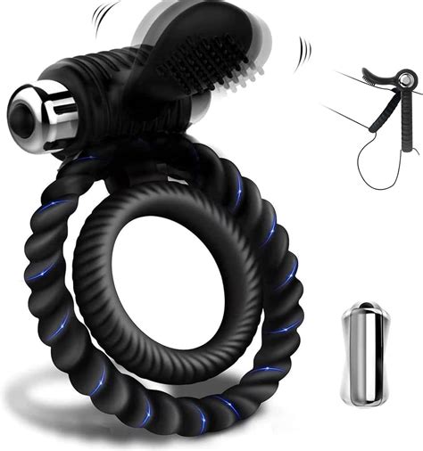 Amazon.com: Vibrating Cock Ring with Bullet Vibrator, Adult Couples Sex