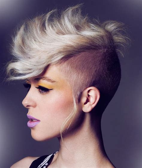 Short mohawk hair cuts for woman are actually incredibly versatile 16
