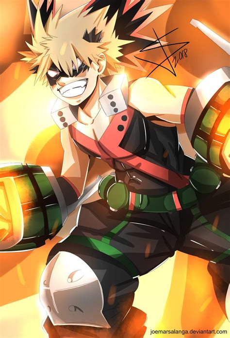 Bakugou fanart from My Hero Academia by joemarsalanga on DeviantArt