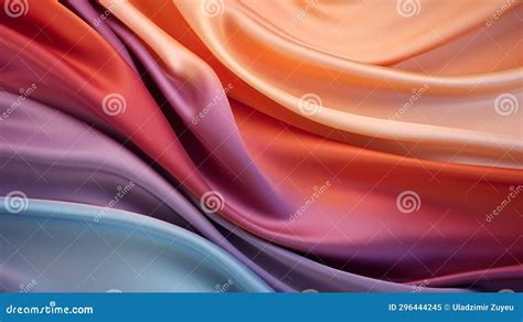 Colored Silk Drapery Fabric Background Stock Image - Image of dark ...