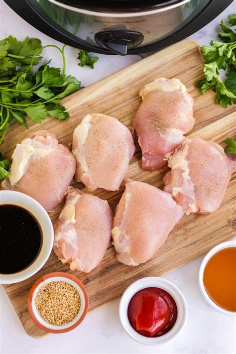 Slow cooker chicken thighs – Artofit