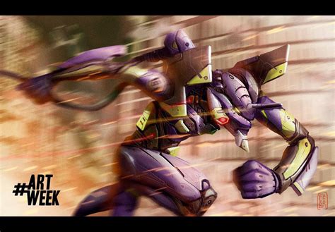 Eva 01 by Fpeniche | Neon genesis evangelion, Anime, Art