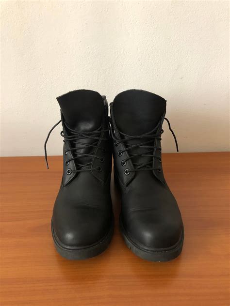 Timberland Timberland 6inch premium black leather | Grailed