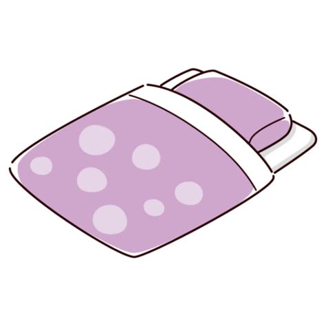 布団のイラスト（2カット） - イラストくん