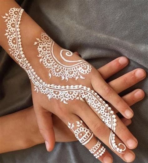 25 красиви рисунки с бяла къна | Страница 3 | Rozali.com