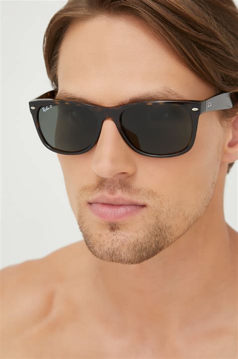 ray ban sunglasses mens brown color  prm