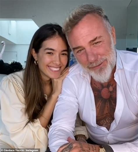 Gianluca Vacchi, 52, defends age gap with girlfriend, 25 | Daily Mail ...