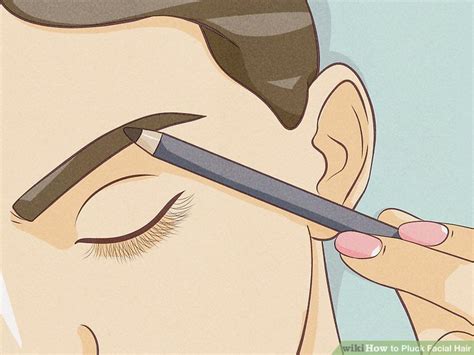 how to pluck hair