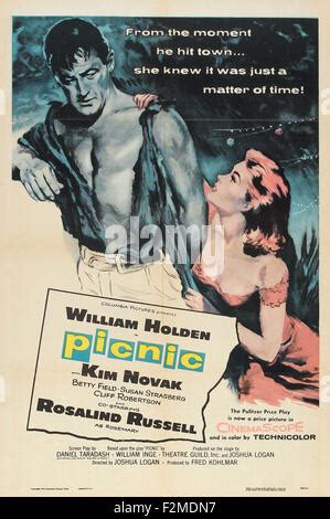 Picnic - Movie Poster Stock Photo - Alamy