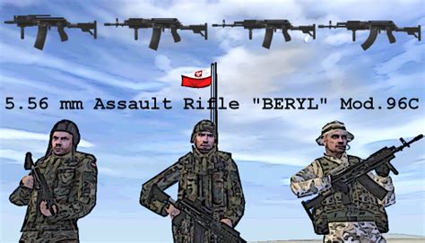 Beryl Mod.96 - Polish rifle addon pack - ARMA: Cold War Assault - ModDB
