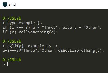 JavaScript 檔壓縮工具 - UglifyJS-黑暗執行緒
