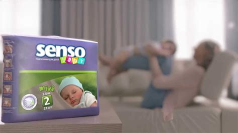 Рекламный ролик подгузников SensoBaby - YouTube