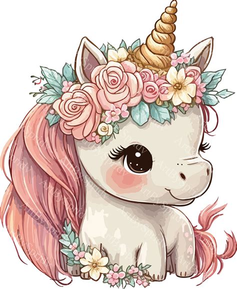 How To Draw A Baby Unicorn Step By Step