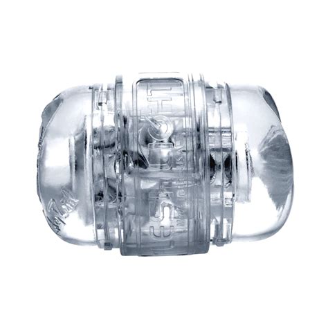 Buy the Quickshot Riley Reid Utopia Clear Compact Dual Orifice ass butt