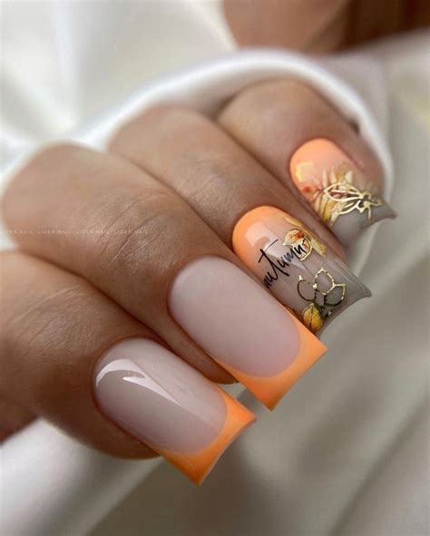 aesthetic trendy nails 2022 minimalism на квадратные короткие ногти ...