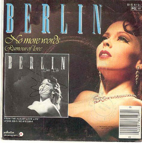 Berlin No More Words Records, LPs, Vinyl and CDs - MusicStack