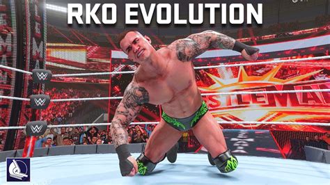 Randy Orton Evolution in WWE Games - YouTube