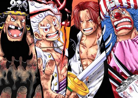Download Buggy (One Piece) Shanks (One Piece) Gear 5 (One Piece) Monkey ...