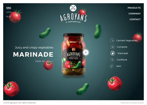 Agroyans - Awwwards Honorable Mention