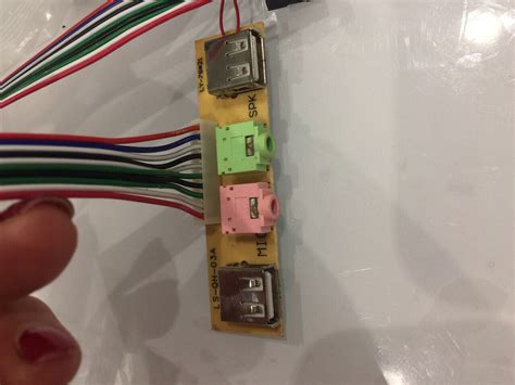 USB косичка на переднюю панель 2 USB аудио выход и микрофон 7,8 см (ID ...