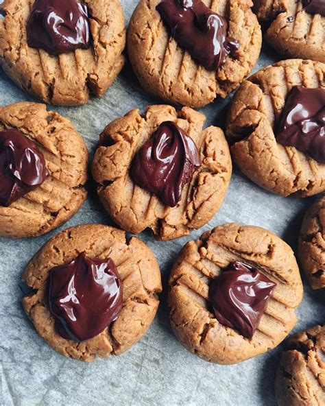 Peanut Butter And Dark Chocolate Cookies Recipe | The Feedfeed