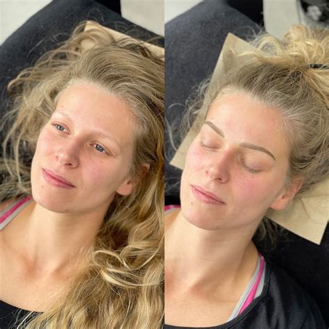 Powder Brows Foto's - Voor en na resultaten — THE BROW LAB