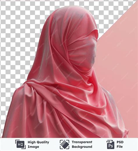 Premium PSD | Ramadan traditional hijab on a mannequin