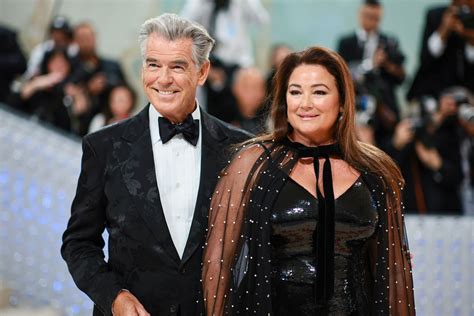 Pierce Brosnan And Keely Shaye Smith