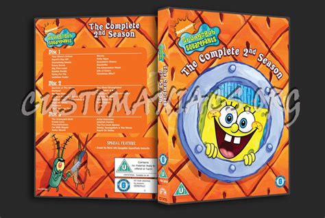 spongebob squarepants season  dvd cover dvd covers labels