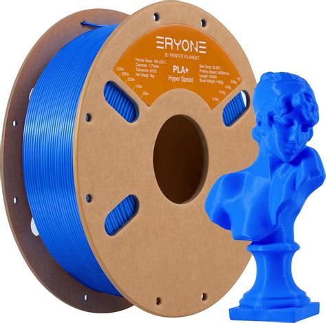 Купить PLA+ Пластик для 3D принтера ERYONE High Speed Blue (Филамент ...