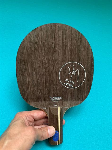 Stiga Dynasty Carbon Xu Xin Edition Penhold, Sports Equipment, Sports ...