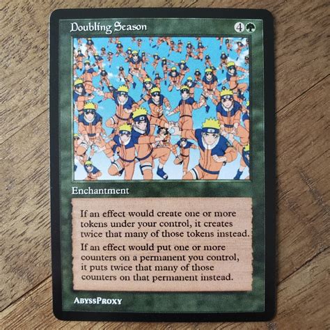 Doubling Season #B - MTG - Abyss Proxy Shop: Enhance Your Commander and ...