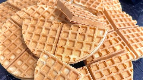 Хрустящие Вафли на Газированной Воде | Crispy Waffles with Sparkling ...