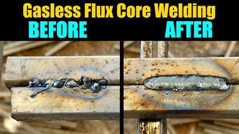 Learn Perfect Flux Core Welds In 10 Mins | Gasless Flux Core Welding ...