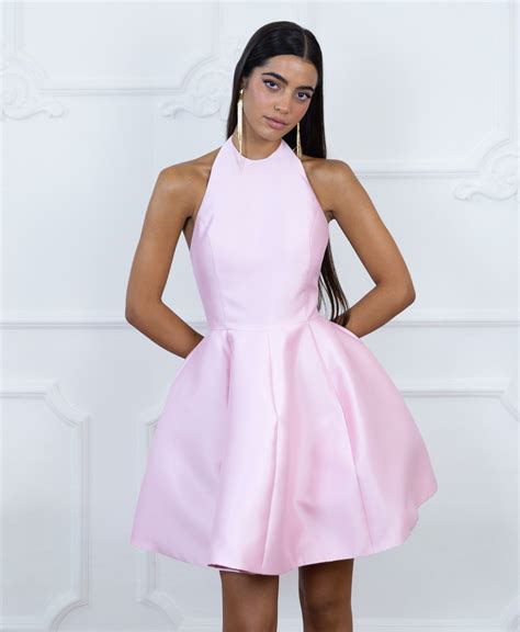 Vestido Mini Mauro Rosa de CLARO Couture