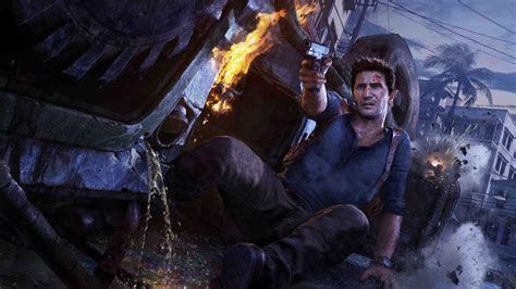 Masaüstü : video oyunları, Uncharted 4 Bir Hırsızın Sonu, Nathan Drake ...