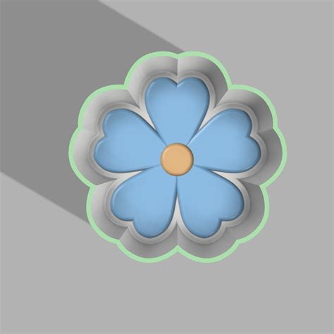 Файл STL Цветочная форма для бомбочек для ванны・3D-печатная модель для ...